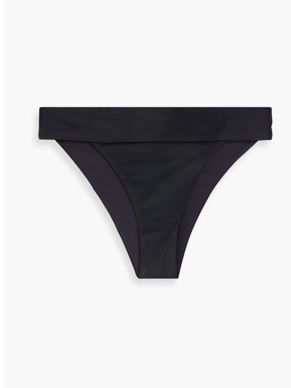 Onia Karina Midi Rise Bikini Brief – Black – XS – NWT